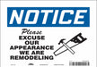Safety Sign 7 in x 10 in Vinyl