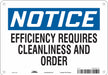 Safety Sign 7 inx10 in Polyethylene