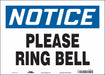 Safety Sign 10 in x 14 in Vinyl