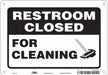 Safety Sign 7 in x 10 in Aluminum