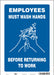 Safety Sign 14 in x 10 in Vinyl