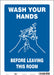Safety Sign 14 in x 10 in Vinyl