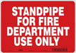 Safety Sign 7 in x 10 in Aluminum