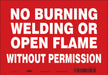 Safety Sign 10 in x 14 in Vinyl
