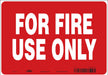 Safety Sign 7 in x 10 in Vinyl