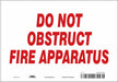 Safety Sign 7 in x 10 in Vinyl