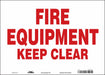 Safety Sign 10 in x 14 in Vinyl