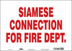 Safety Sign 10 in x 14 in Vinyl