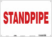Safety Sign 10 in x 14 in Polyethylene