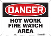 Safety Sign 10 inx14 in Aluminum