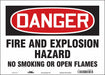 Safety Sign 10 inx14 in Vinyl