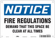 Safety Sign 7 in x 10 in Polyethylene