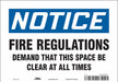 Safety Sign 7 in x 10 in Vinyl