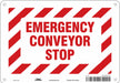 Safety Sign 7 in x 10 in Aluminum