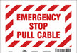 Safety Sign 7 in x 10 in Vinyl