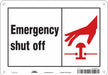 Safety Sign 7 in x 10 in Polyethylene