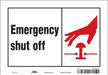 Safety Sign 7 in x 10 in Vinyl