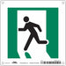 Safety Sign Fire and Emergency 6 x 6 