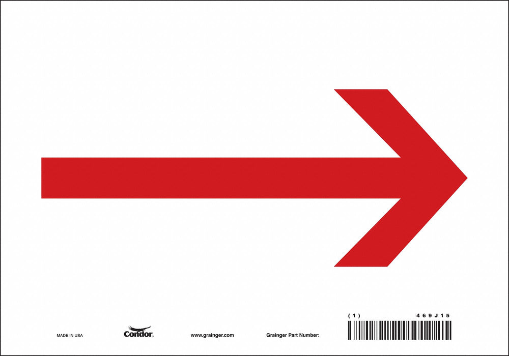 Safety Sign 7 in x 10 in Vinyl