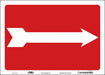 Safety Sign 10 in x 14 in Vinyl