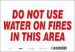 Safety Sign 7 in x 10 in Vinyl