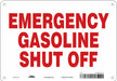 Safety Sign 7 in x 10 in Aluminum