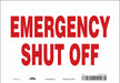 Safety Sign 7 in x 10 in Vinyl
