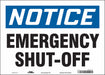 Safety Sign 10 in x 14 in Vinyl