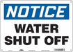 Safety Sign 10 in x 14 in Aluminum