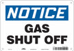 Safety Sign 7 in x 10 in Aluminum
