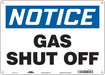Safety Sign 10 in x 14 in Polyethylene