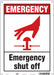 Safety Sign 14 in x 10 in Aluminum