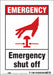 Safety Sign 7 in x 5 in Vinyl