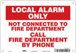 Safety Sign 7 in x 10 in Aluminum