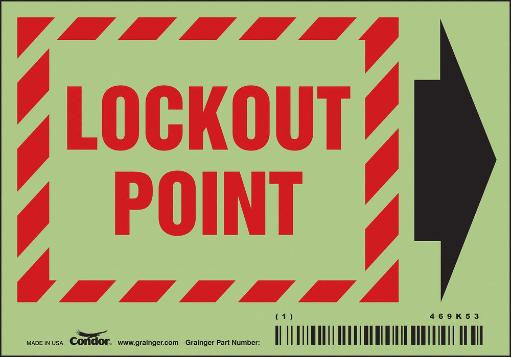 Safety Sign 3-1/2 x 5 0.050 Thick PK5