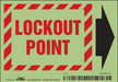 Safety Sign 3-1/2 x 5 0.050 Thick PK5