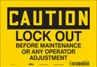 Safety Sign 7 in x 10 in Vinyl