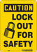 Safety Sign 10 inx7 in Aluminum
