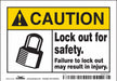 K0107 Safety Sign 3 1/2 inx5 in Vinyl