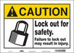 K0107 Safety Sign 10 in x 14 in Vinyl