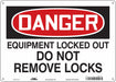 Safety Sign 10 inx14 in Aluminum
