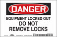 Safety Sign 4 in x 6 in Magnetic Vinyl