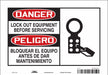Safety Sign 7 inx10 in Vinyl
