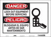 Safety Sign 10 inx14 in Vinyl