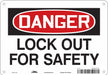 Safety Sign 7 in x 10 in Aluminum