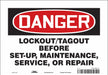 Safety Sign 7 inx10 in Vinyl
