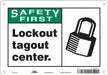 K0131 Safety Sign 7 in x 10 in Aluminum
