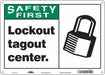 K0131 Safety Sign 10 inx14 in Vinyl