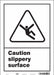 Safety Sign 14 in x 10 in Vinyl