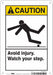 Safety Sign 10 inx7 in Aluminum